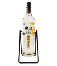 金門高粱戰酒46度(黑金龍金箔)