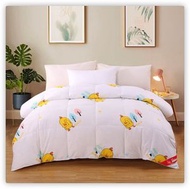 全城熱賣 - 雙人鵝絨被羽絨被芯（200*230-6磅）（小黃鴨-白）