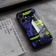 HP SAMSUNG A07 Glass Softcase - Casing Latest SAMSUNG A07hp [M351] SAM Casing - Cool Aesthetic Motif