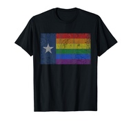Texas LGBT T-Shirt Gay Pride Flag Shirt
