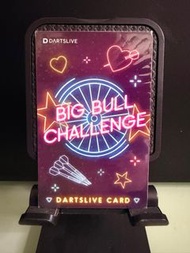 Dartslive Card - 官方「BIG BULL CHALLENGE」主題限定飛鏢卡