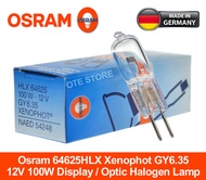 Osram 64625 HLX 12V 100W GY6.35 Xenospot Display / Optic Halogen Lamp (Made In Germany)