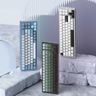 【High Quality】 Womier S-K71 Tri-Mode Keyboard Gasket 68% Aluminum Keyboard Hot-Swap RGB Backlit Gami