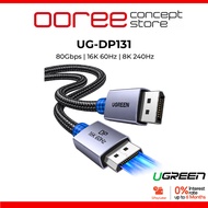 UGREEN DP131 DisplayPort Cable 2.1 DP2.0 80Gbps 16K 60Hz 8K 240Hz 4K 240Hz HDR HDCP DSC 1.2a