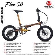 SEPEDA LIPAT PACIFIC FLUX 5.0 16" FOLDING BIKE -  bicycle storeku