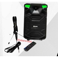 Gmc 897m Portable Bluetooth Speaker Fm Radio With Karaoke