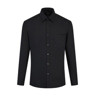G2000 Men's Long Sleeve Smart Fit Shirt Black