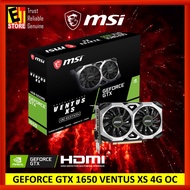 MSI GEFORCE GTX 1650 VENTUS XS 4G OC GRAPHIC CARD
