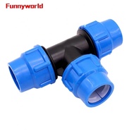 Innovative PP Fitting Screw Clamp Connector 20 25 32 40 50mm PE Pipe PVC Plastic