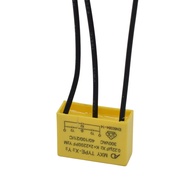 Yellow Safety Film Capacitor MXT 0.22uF 2x2200PF X2,Y2 300VAC Spark Suppression Capacitor for Angle 