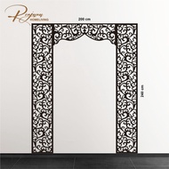 Renjana Mihrab Mushola Rumah Ornamen Mushola dan Masjid Bahan PVC