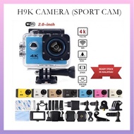 H9K WiFi Sports Action Camera 4K 24FPS 2K 30FPS Ultra Extral HD 2 Inches LCD