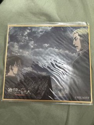 進擊的巨人 里維兵長 Levi Erwin 團長色紙