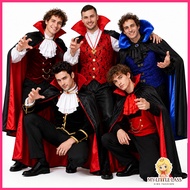MYLITTLELASS Men Halloween Vampire Outfit Cool Gothic Vampire For Adult