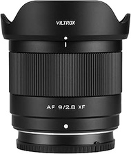 VILTROX 9mm F2.8 XF Lens for Fuji, AF 9mm f/2.8 Wide Angle Autofocus APS-C XF Lens Compatible with F