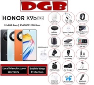 Honor X9b 5G 12GB+8GB Extended Ram+256GB/512GB Rom | Triple 108MP Camera | Snapdragon 6 Gen 1 5G | Original Malaysia Set