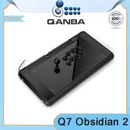 QANBA Q7 Obsidian 2 Arcade Joystick Game Fighting Stick for PS4/PS5/PC