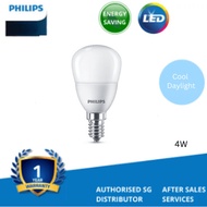 (SG) Philips LED Bulb E14 Screw Cap 4W 6500K Cool Day Light