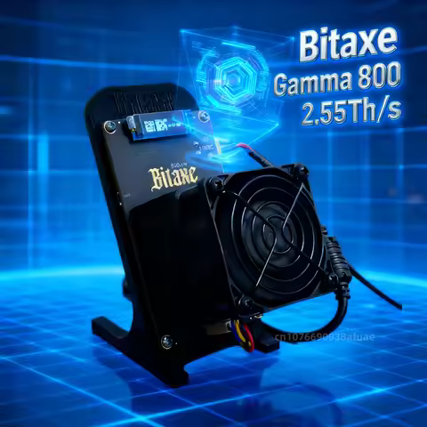 2025 Newest Gamma 800 2.4th/s 35W BM1370 Asic ultra-efficient Bitcoin Solo Miner