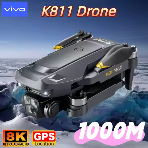 VIVO K811 MAX Drone GPS Return 8K HD Dual Camera 5G Intelligent Obstacle Avoidance Quad Axis Brushle