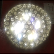 Lampu MODEN 4 Segi Lampu Hiasan Siling LED Kristal Candelier Ceiling Pendant Light LED Crystal Chand