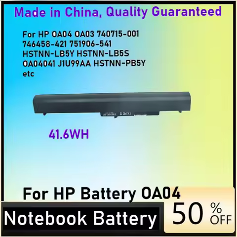 14.8V OA04 Battery for hp 240 245 246 250 255 256 G2/G3 Series Pavilion 14 15-xxxx 740715-001 746458