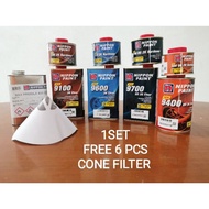 NIPPON PAINT NAX 2K CLEAR COAT 1SET 9100/9400/9600/9700/503 THINNER car paint