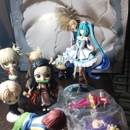 Anime figure No Box Action figurines Miku Mha Naruto