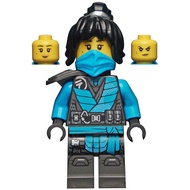 Nya - The Island, Mask and Hair - character from Iego Ninjago The Island minifigure - njo683