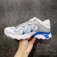 Salomon XT-6 白色藍色運動鞋