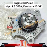 ENGINE OIL PUMP TOYOTA AVANZA 1.3 F601 F651 RUSH 1.3 F700, MYVI 1.3 D73A, KEMBARA 1.3 K3-VE