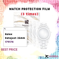 Protection Films for Rolex Rady Datejust 26mm 179174 (3 times) / Scratch & Contamination Prevention 