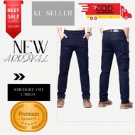 Cargo Pants Men Six Pocket [Boleh Pakain Talih Pingang Working Tactical Six Pocket Cargo Pants Size 