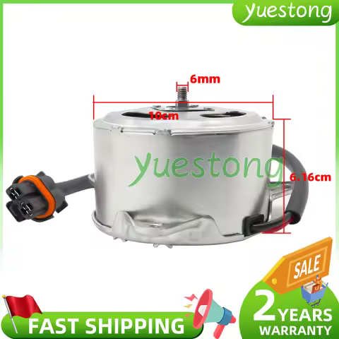 Car Engine Cooling Radiator Fan Motor For Volvo V70 III 2.4d S80 II XC70 2.4 D5 6G91-8C607-N 6G918C6