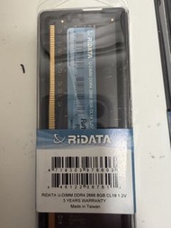 RiDATA DDR4 2666 8GB 記憶體
