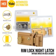 YALE Rim Lock Night Latch Entrance V78