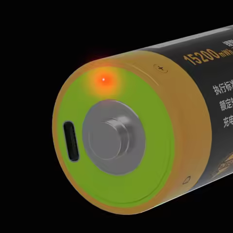 1pcs 15200mWh 1.5V rechargeable battery D LIPO LR20 RC lithium-ion battery flashlight emergency ligh