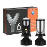 ไฟ LED รุ่น Y6 ไฟหน้ารถ LED H4 16000 ลูเมน 90w ชุด หลอดไฟหน้ารถยนต์ 2ชิ้น