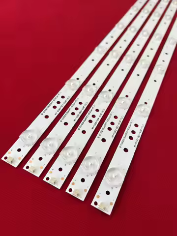 5Sets=25pcs LED Backlight strip 10 Lamp 43pfg5000 43PFG5100 43pfg5102 Aoc Le43d1452 Le43s5760 Le43d1