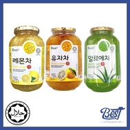 KMT Korea Hansung Honey Tea - Honey Citron / Aloe Vera / Honey Lemon 1.15KG (HALAL) | Authentic Kore