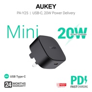 AUKEY 20W / 30W / 45W / 67W PPS Super Fast Charging PD Compact Wall Charger for Phone & Laptop (24 M