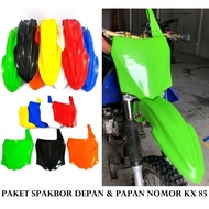 Front Fender & Number Board Package KX 85 KX85 Custom Trail GTX KLX DTRACKER CRF WR YZ