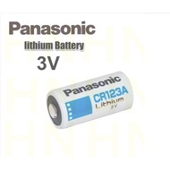 PANASONIC CR123A/CR2 Lithium Battery 3V Batteries