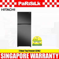 HITACHI HRTN6408SUSG 2 Door Top Freezer (374L)(Energy Efficiency Class 3)