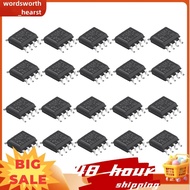 20PCS LM358A LM358ADR Chip LM358A SOP-8 Chip Dual-Channel Operational Amplifier Chip