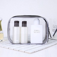 [HANOI] Waterproof transparent PVC cosmetic bag with zipper