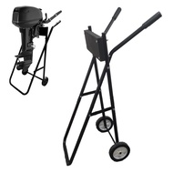 Outboard Motor Engine Trolley 85 KG Capacity Foldable Outboard Motor Trolley Stand Transport Wheel Boat Engine Carrier