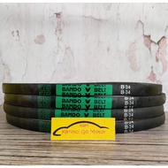 Bando Van Belt B-34 V Belt Fan Belt B34 Fan Belt Vanbelt Polos