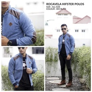 ZLS CLOTH DENIM - JAKET PRIA BOMBER DENIM HIPSTER - JAKET JEANS PRIA HIPSTER RESLLETING