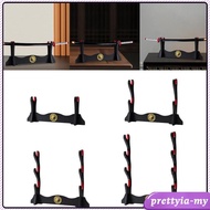 [PrettyiaMY] Chinese Style Sword Stand for Desk, Sword Stand Holder, Decorative Heirloom Style Sword